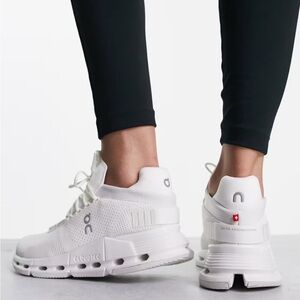 On Running White Athletic Shoes